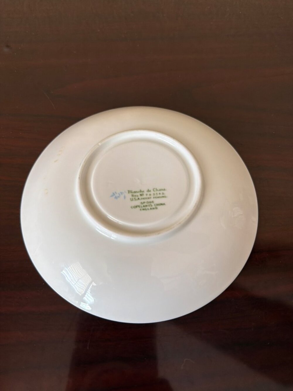 Vintage Spode Copeland's China Blanche de Chine Teacup & Saucer Set England - Picture 6 of 10